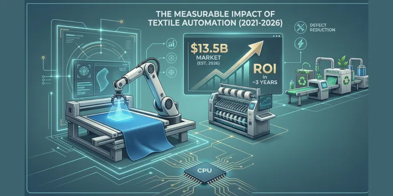 Textile Automation Trends 2026: Market Size, ROI & 30–70% Productivity Gains